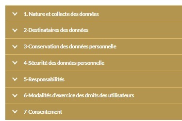 Confidentialité